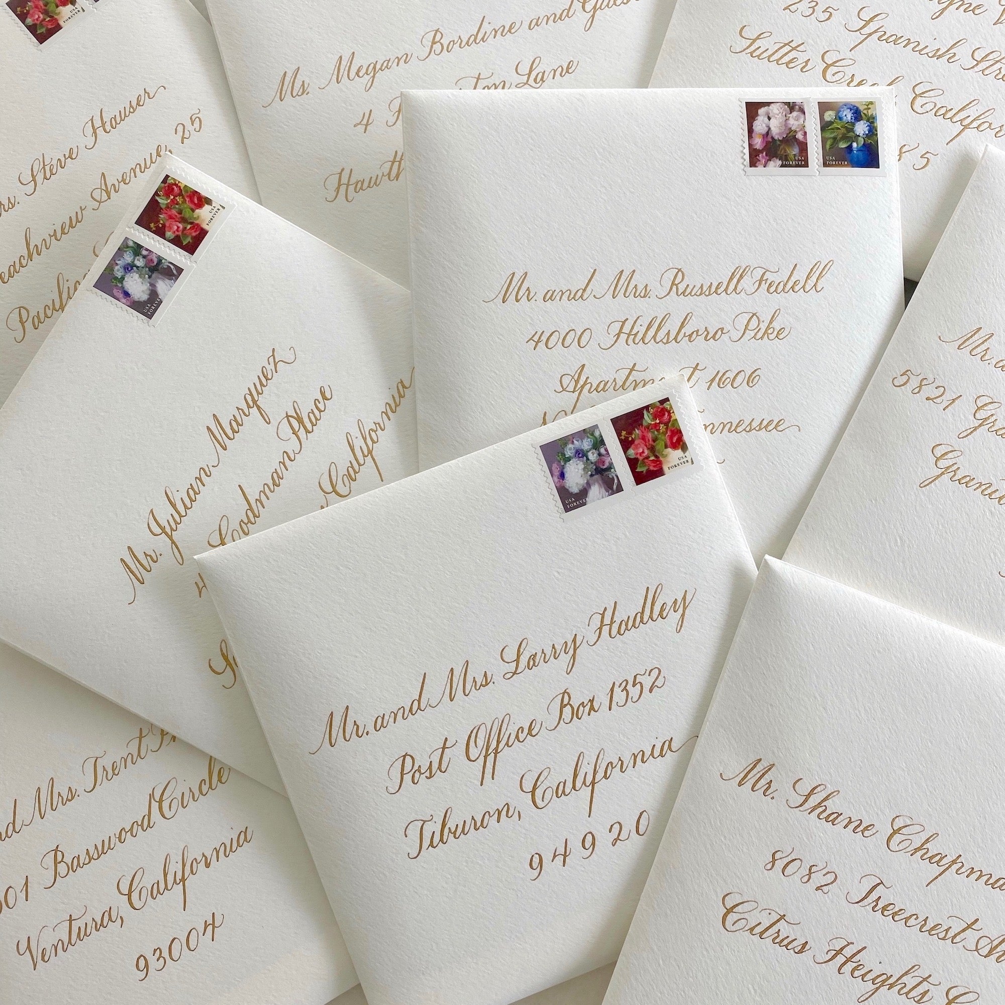 Envelopes & Addressing – PAPER & LACE