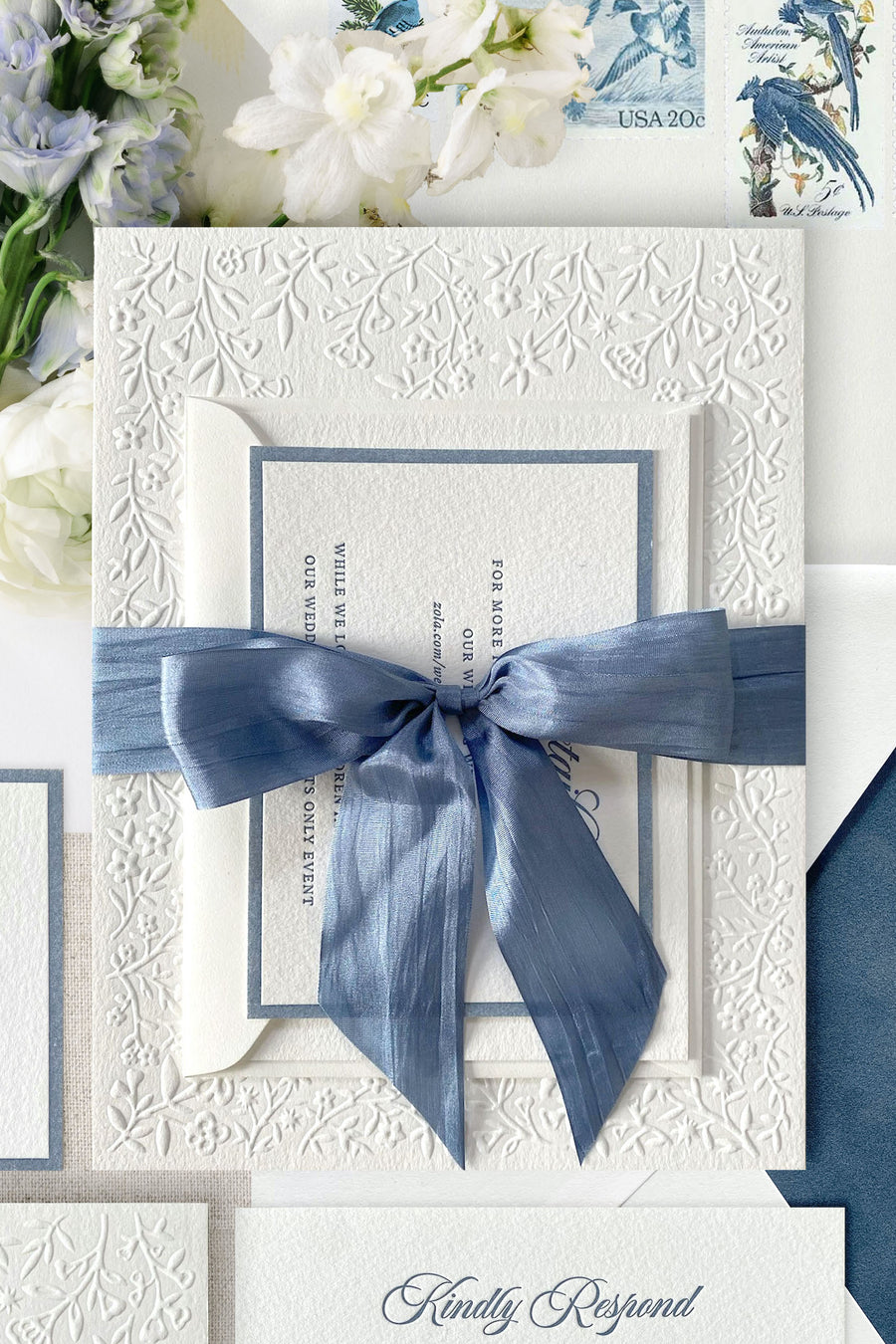 Sarah | Letterpress Invitation Suite