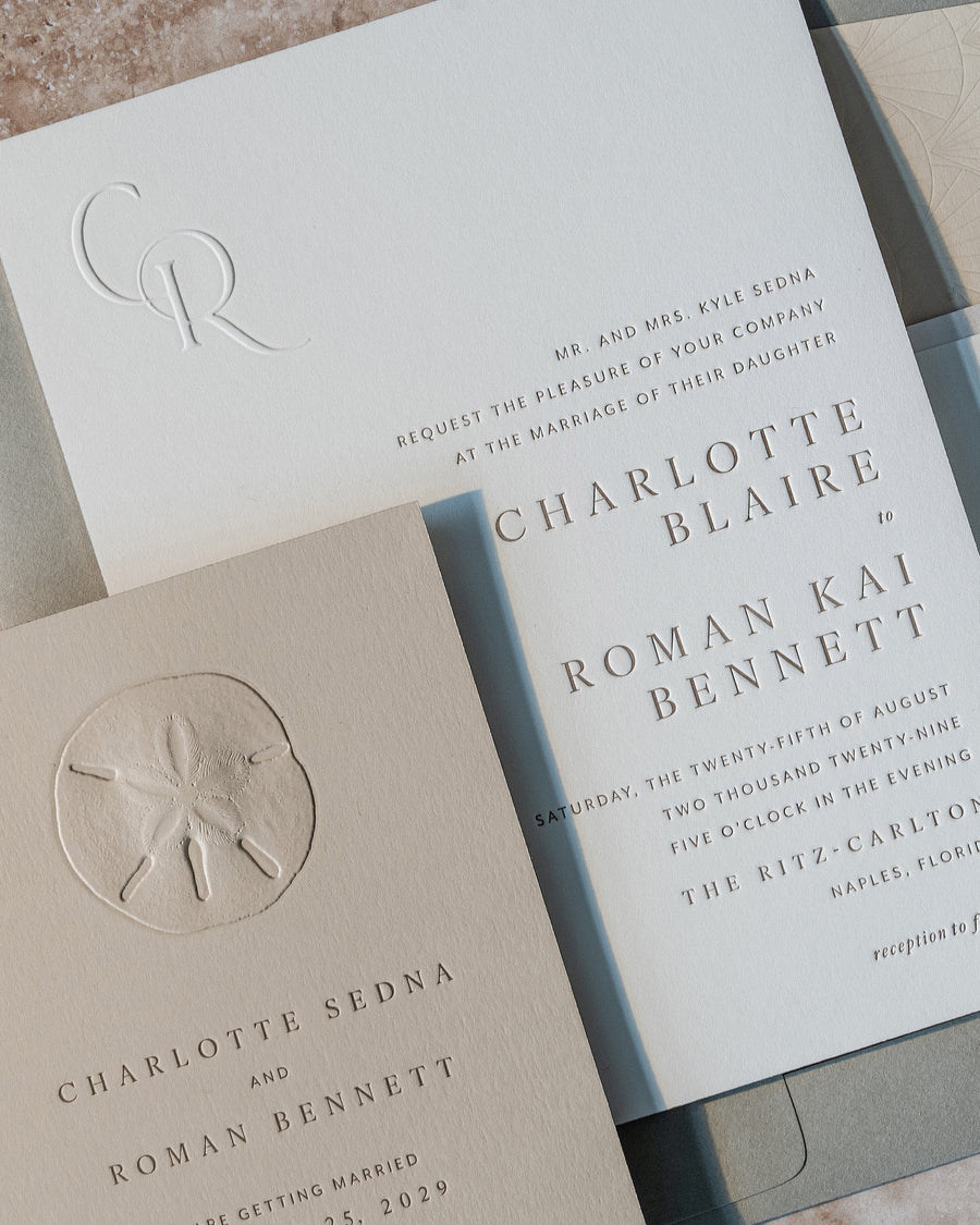 Shoreline | Invitation & Envelope
