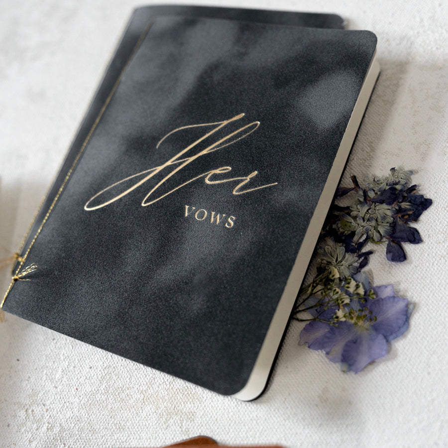 Charcoal Velvet Vow Books