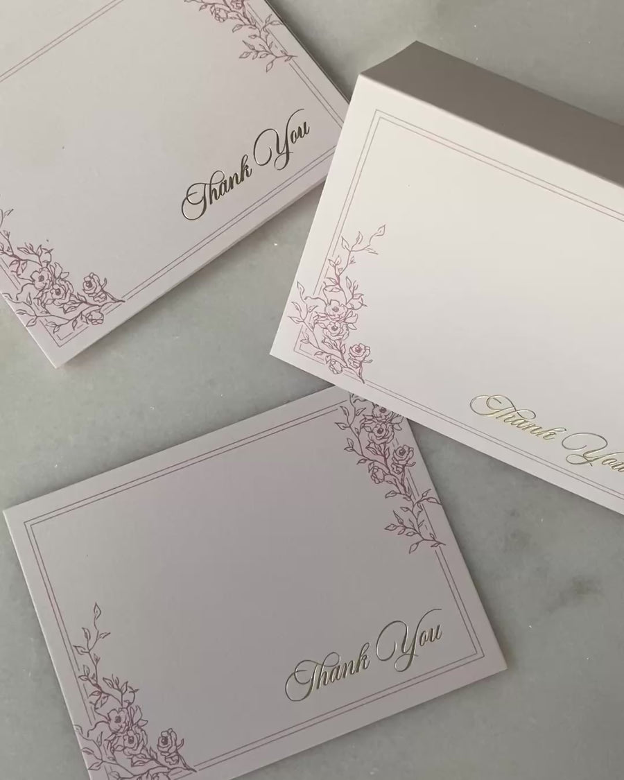 Garden Impression | Thank You Cards
