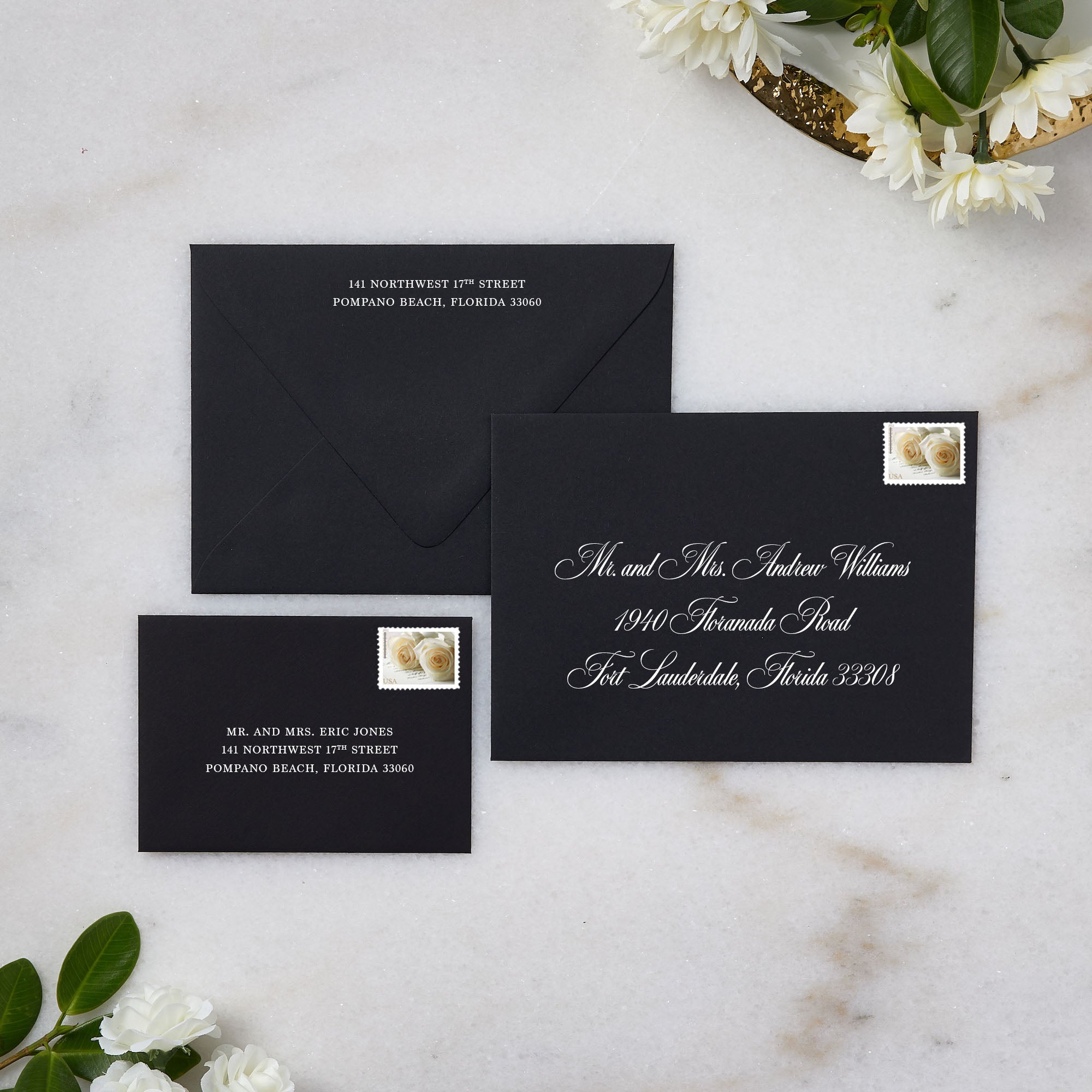 Digital Envelope Addressing – PAPER & LACE